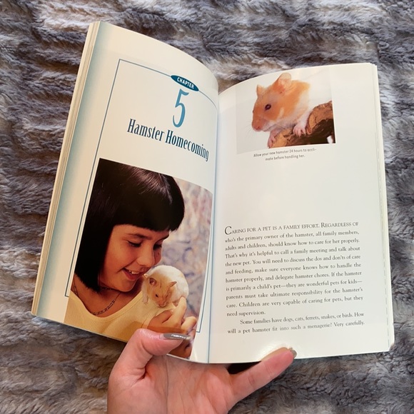 “Hamsters The Ultimate Pocket Pet” By Virginia Parker Guidry 116 Page Book - Picture 4 of 4